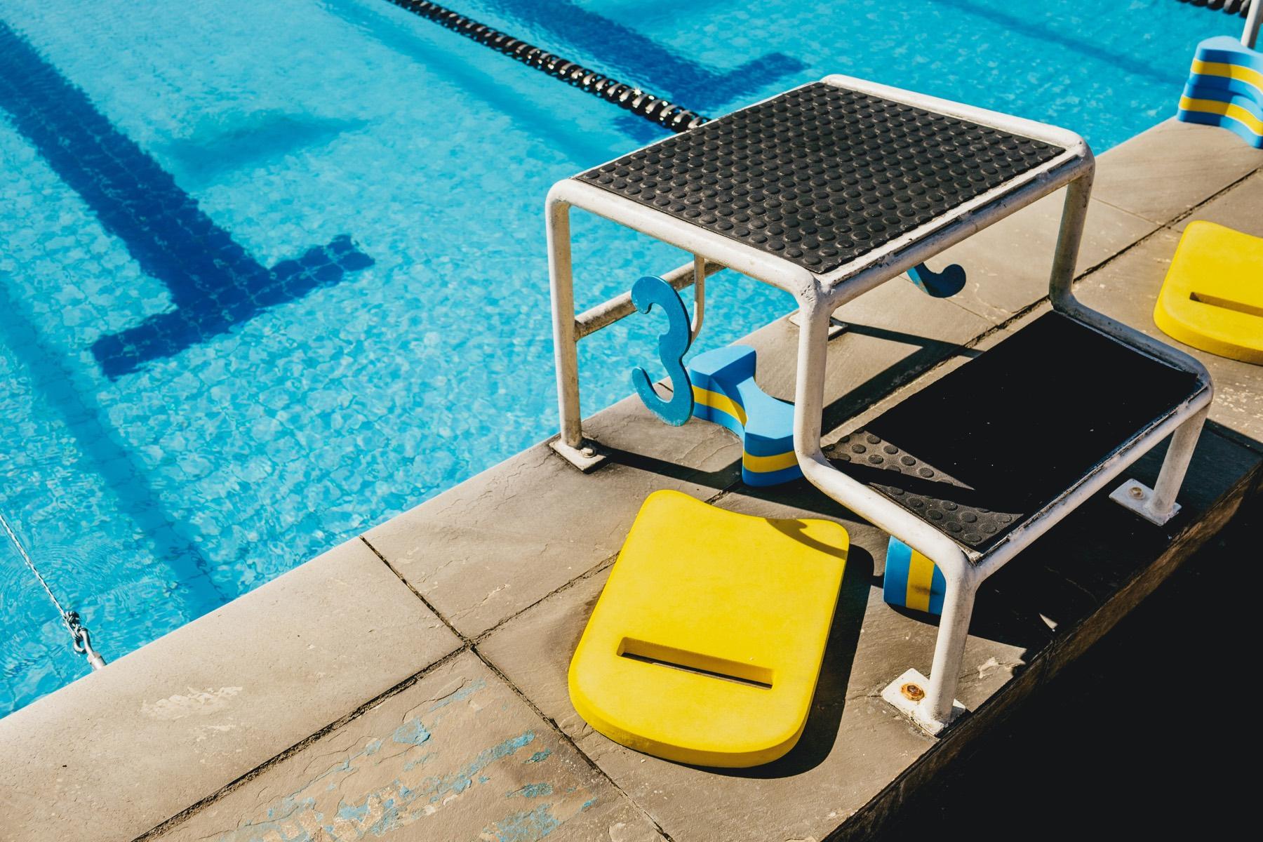 Swim training equipment for technical workouts